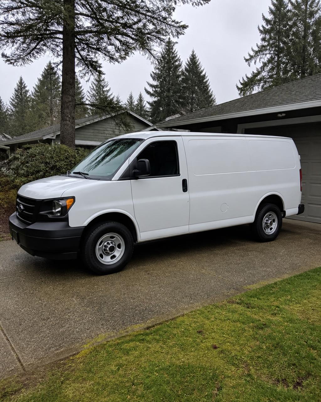 Vans detailed by 604 Car Spa near Surrey, BC