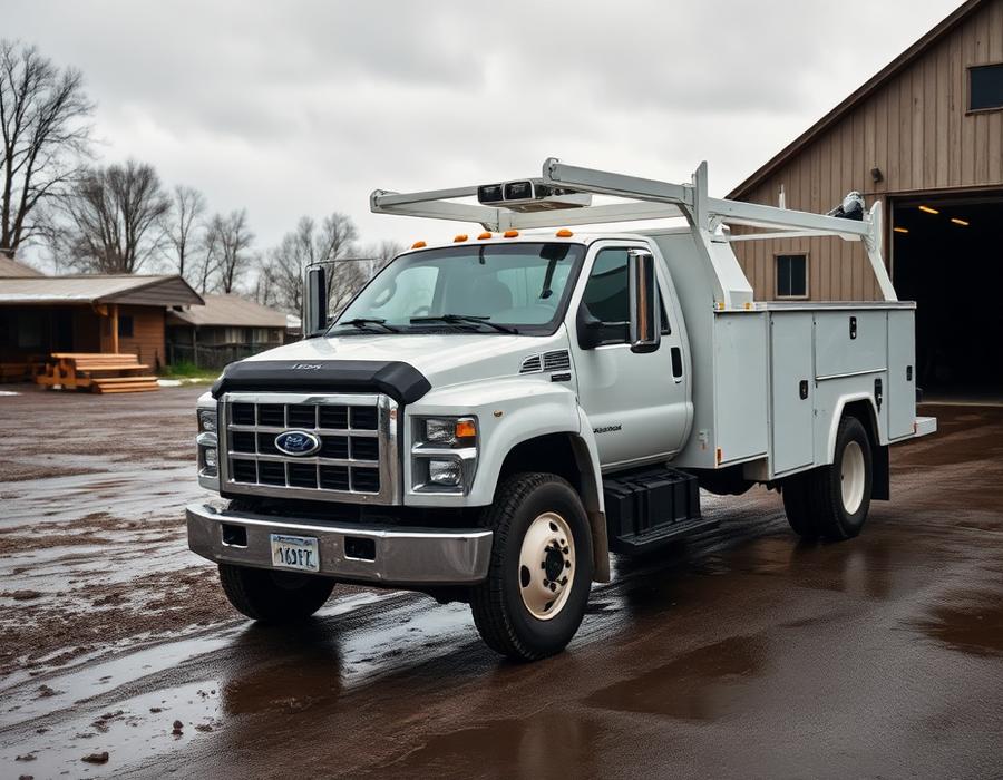 Work trucks detailed by 604 Car Spa near Surrey, BC